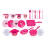 Kit de Cozinha Infantil - Escorredor - Barbie Chef - Cotiplás - 3