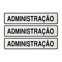 Ver imagem 1 de Combo 3 Placas De Sinalização Administração 30x7 Acesso - B-513 F9e