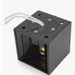 Arandela Mini Led 2w 3000k Facho Ajustável Preta - Áreas Internas - 2