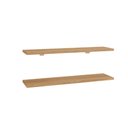 Ver imagem 3 de Kit de Prateleiras Elan 600x150x15 com Suporte Organização Decoração