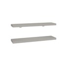 Ver imagem 3 de Kit de Prateleiras Elan 600x150x25 com Suporte Organização Decoração