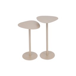 Mesa Lateral Wing Baixa Organica 39x34cm Decoração Moderna - 3