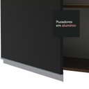 Ver imagem 5 de Porta Geladeira Glamy 1 Porta Basculante Rustic Preto