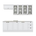 Ver imagem 4 de Cozinha Compacta Com Balcão Para Cooktop 6 Peças Amy Casa 812