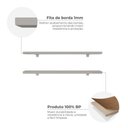 Ver imagem 6 de Kit 2 Prateleiras 80cm com Suporte Organização Livros Decoração Elan Cinza
