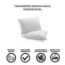 Ver imagem 3 de Travesseiro Espuma Confortável Macio Firme Fdt