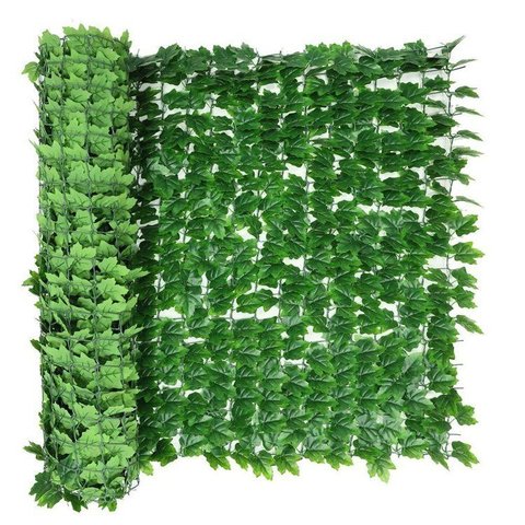 Muro Inglês Folhagem Artificial Externo e Interno - 1PÇ/2m² Verde Graddus