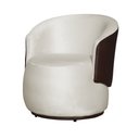 Ver imagem 2 de Kit 2 Poltronas para Recepção Decoração Sala Confortável - Veludo - Sv Decor:bege