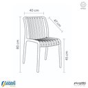 Ver imagem 3 de Kit 2 Cadeiras Outdoor Gávea Várias Cores - Rivatti