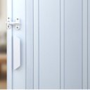 Ver imagem 4 de Kit com 5 Portas Sanfonada de PVC 210x105cm Bariri Cinza/Gelo