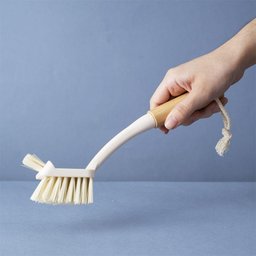 Escova de Bambu Oikos Duo para Limpeza Off-white - 3