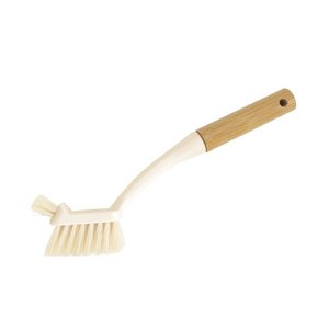 Escova de Bambu Oikos Duo para Limpeza Off-white