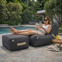 Ver imagem 3 de Puff e Apoio Flutuante Levv Outdoor Good Pufes Impermeável para Piscina Jardim Área Externa - Cinza