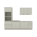 Ver imagem 3 de Cozinha Compacta 4 Peças em MDF com Torre Quente Fineze Areia