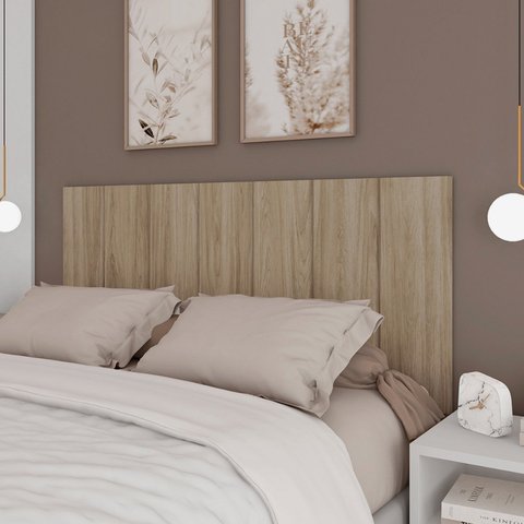 Cabeceira Liora Modulada Cama Box Casal 1,40m 7 Módulos