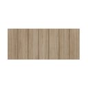 Ver imagem 3 de Cabeceira Modulada Painel para Cama Box Casal 140cm 7 Módulos Liora Marrom