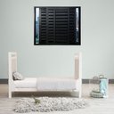 Ver imagem 1 de Janela Veneziana de Alumínio 3 Folhas Móveis 100x150cm Linha 25 Preto Esquadrias Bergamo