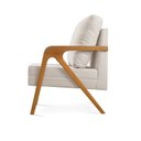 Ver imagem 7 de Kit 2 Poltronas Mona Braço de Madeira Decorativa