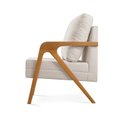 Ver imagem 7 de Kit 2 Poltronas Mona Braço de Madeira Decorativa