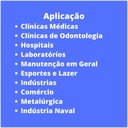 Ver imagem 3 de Kit 40 Óculos Segurança Epi Croma Fumê Proteção Trabalho