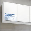 Ver imagem 5 de Armário Aéreo 1,60m com 4 Portas Cozinha Área de Serviço Lavínia Branco