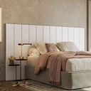 Ver imagem 1 de Cabeceira Modulada Cama Box Casal/queen/king 240cm 12 Módulos Aurora Branco