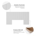 Ver imagem 6 de Cabeceira Aurora Modulada Cama Box Casal/queen/king 2,40m 12 Módulos