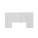 Ver imagem 2 de Cabeceira Modulada Cama Box Casal/queen/king 240cm 12 Módulos Aurora Branco