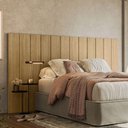 Ver imagem 1 de Cabeceira Modulada Cama Box Casal/Queen/King 240cm 12 Módulos Aurora Marrom