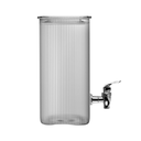 Ver imagem 2 de Suqueira de Vidro Lines Quadrada 2,2l Incolor Lyor