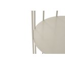 Ver imagem 5 de Mesinha Lateral Industrial Silueta Alta Redonda 35cm Bege