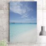 Placa Decorativa Paisagem Oceano Azul-30X45Cm - 1