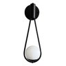 Arandela Luminária de Parede Moderno Elegante Gota Globo Vidro 12cm Decoração Iluminação Casa - 5