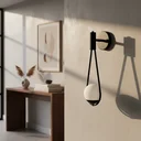 Ver imagem 2 de Arandela Luminária de Parede Moderno Elegante Gota Globo Vidro 12cm Decoração Iluminação Casa