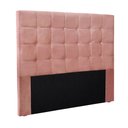 Ver imagem 1 de Cabeceira Cama Box Solteiro 90 Cm Verona Veludo Rosa S04 - D'Rossi