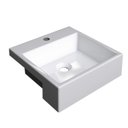 Ver imagem 1 de Kit 3 Cubas de Semi Encaixe para Banheiro Xq355 Quadrada Compace