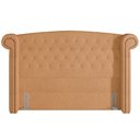 Ver imagem 4 de Cabeceira Cama Box Casal 160cm Sofia Bouclê Mostarda