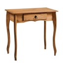 Ver imagem 3 de Aparador Rústico Madeira Maciça 1 Gaveta Pés Luis Xv D230 Mel