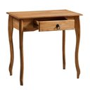 Ver imagem 2 de Aparador Rústico Madeira Maciça 1 Gaveta Pés Luis Xv D230 Mel