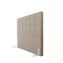 Ver imagem 6 de Cabeceira Casal 140cm Design Moderno para Quarto Linea