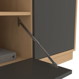 Rack para Tv até 75 Polegadas 150 Cm 3 Portas de Largura - 7