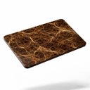 Ver imagem 6 de Mesa de Jantar Oblongo 198x122 Cm Base Nogueira Tampo Mármore Marrom Imperial