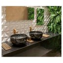 Ver imagem 2 de Cuba de Apoio Redonda 40x40cm Brown Stone - L.1640.98