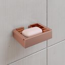 Ver imagem 4 de Kit Acessórios Banheiro Completo 6 Peças Inox Lavabo Premium - Rose - Lojas RPM