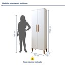 Ver imagem 3 de Lavanderia Modulada Recife 2 Portas 5 Prateleiras