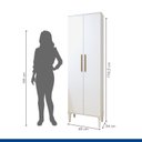 Ver imagem 6 de Lavanderia Modulada Recife 2 Portas 5 Prateleiras