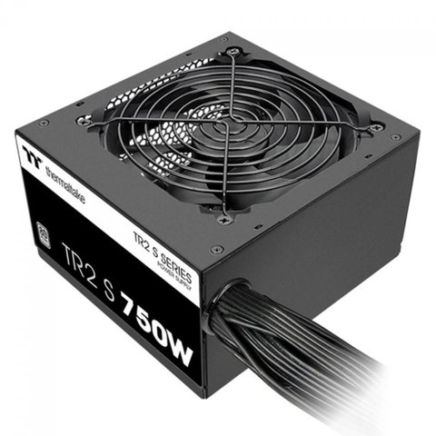 Fonte 750w Thermaltake Tr2 S Series - Pfc Ativo - 80 Plus® - Ps-trs-0750nnfawb-1