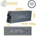 Ver imagem 4 de Fonte Embralumi 12v Blindada Ip67 300w 25a Garantia 2 Anos