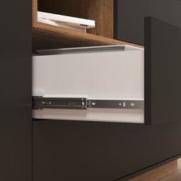 Cômoda 140 Cm 3 Gavetas 1 Porta - 4