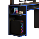 Ver imagem 6 de Escrivaninha Gamer - Jm:preto/azul
